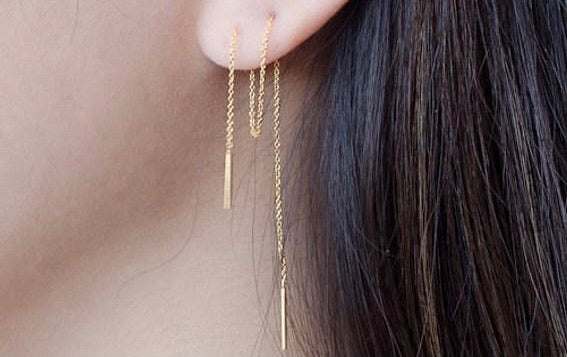 Sara Threader Earrings